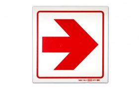 Red Arrow Right Sign