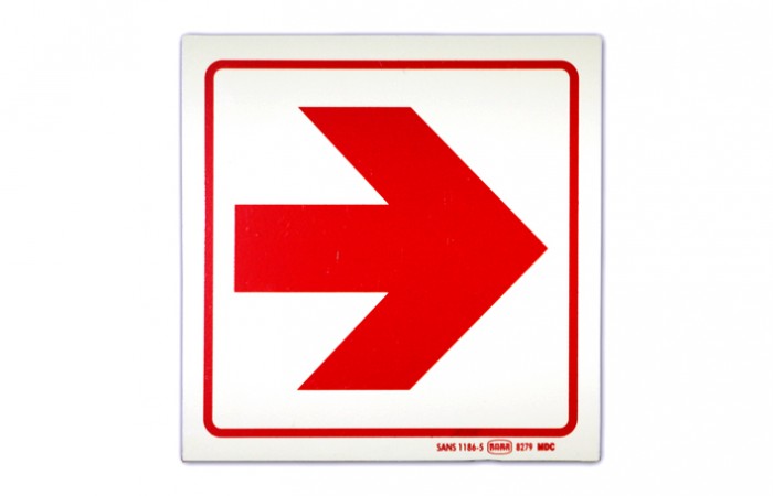 Red Arrow Right Sign MCS Management Solutions
